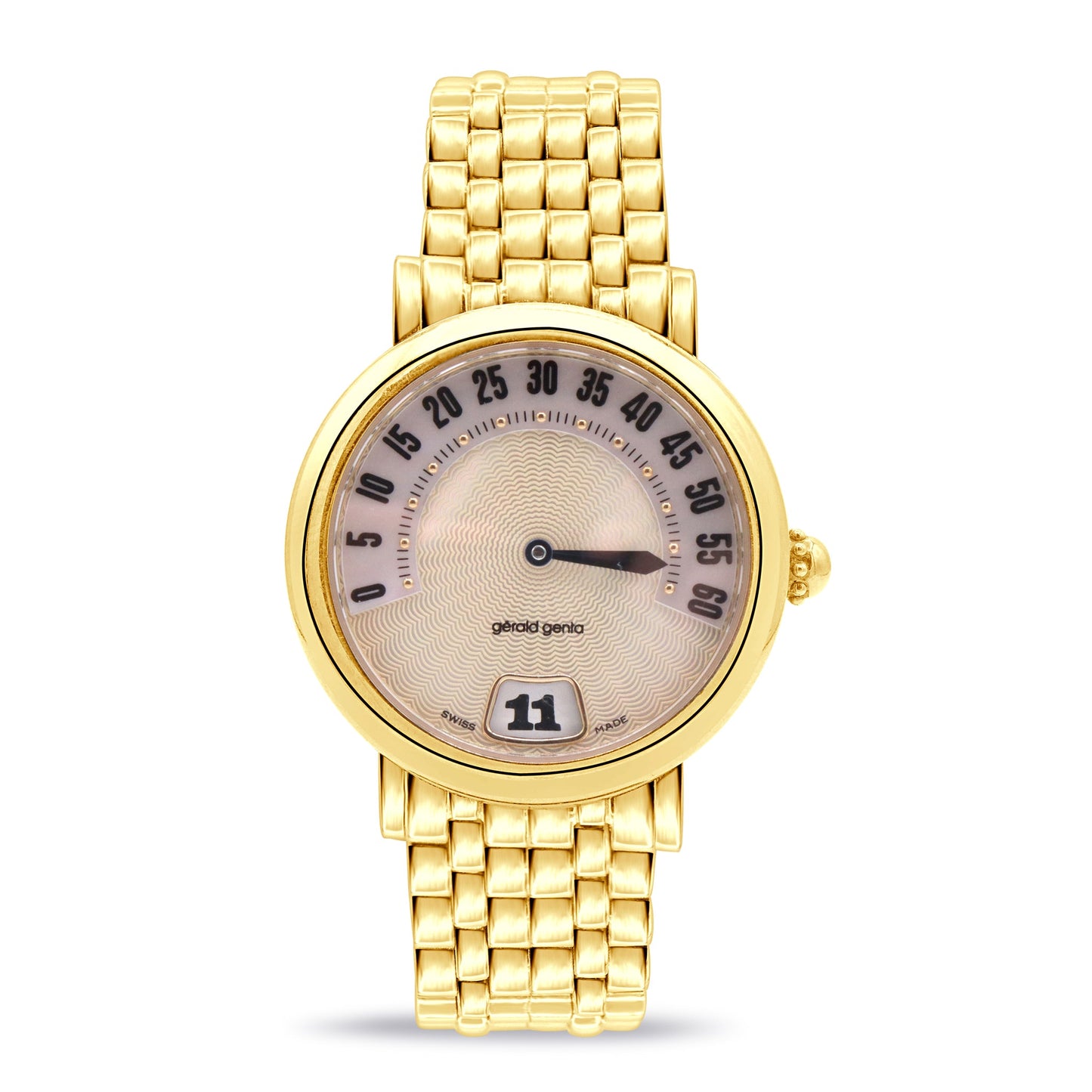 YELLOW GOLD RETRO WATCH