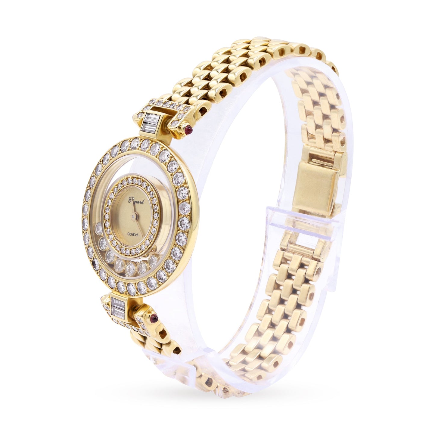 HAPPY DIAMONDS 18K YG ROUND SHAPE