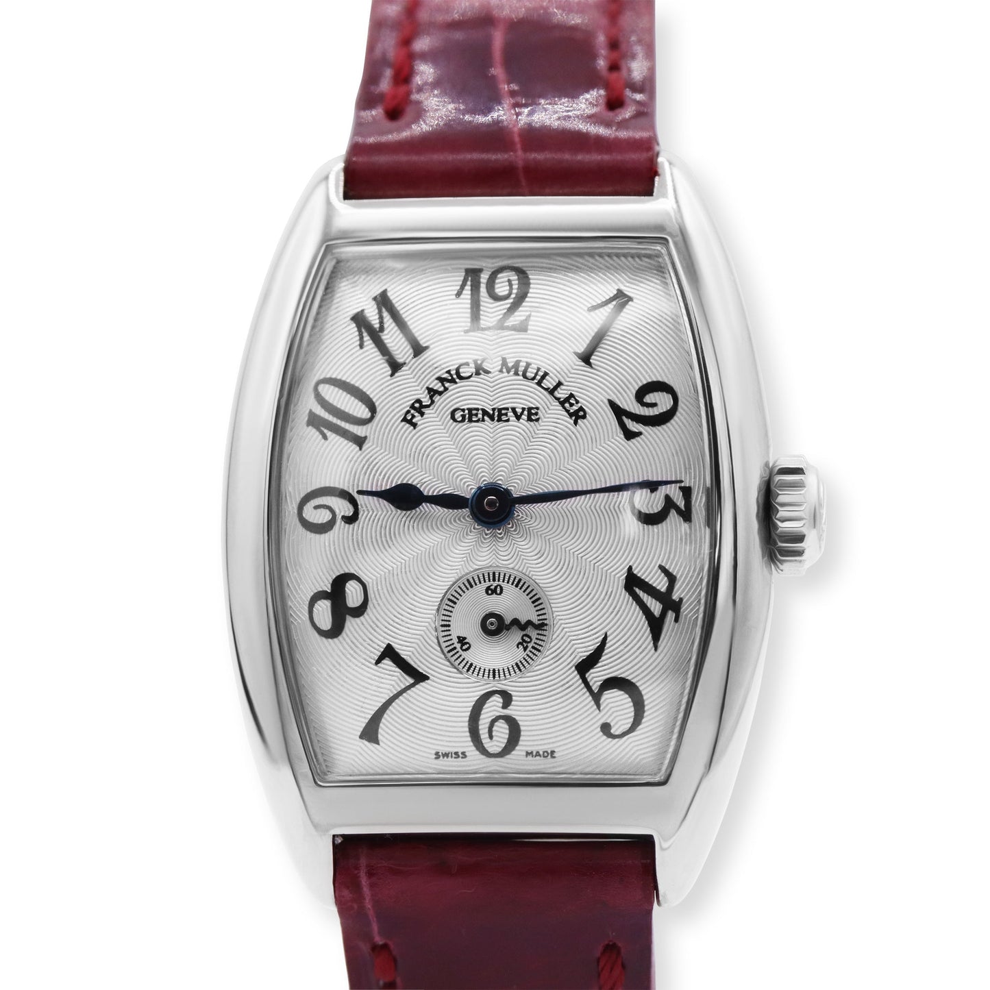 CINTREE CURVEX LADIES 18K WHITE GOLD, SILVER DIAL