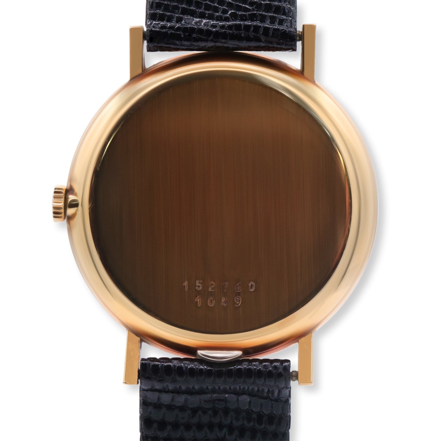 18K YELLOW GOLD VINTAGE WHITE DIAL