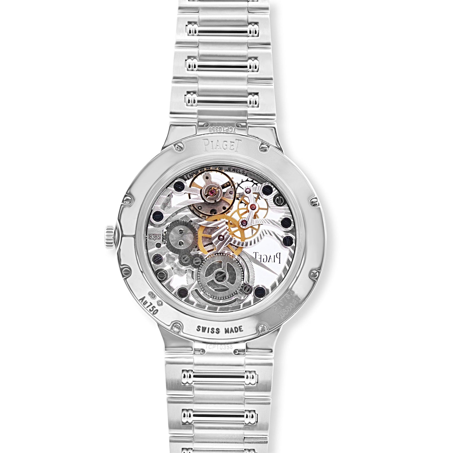 DANCER 18K WHITE GOLD SKELETON DIAL