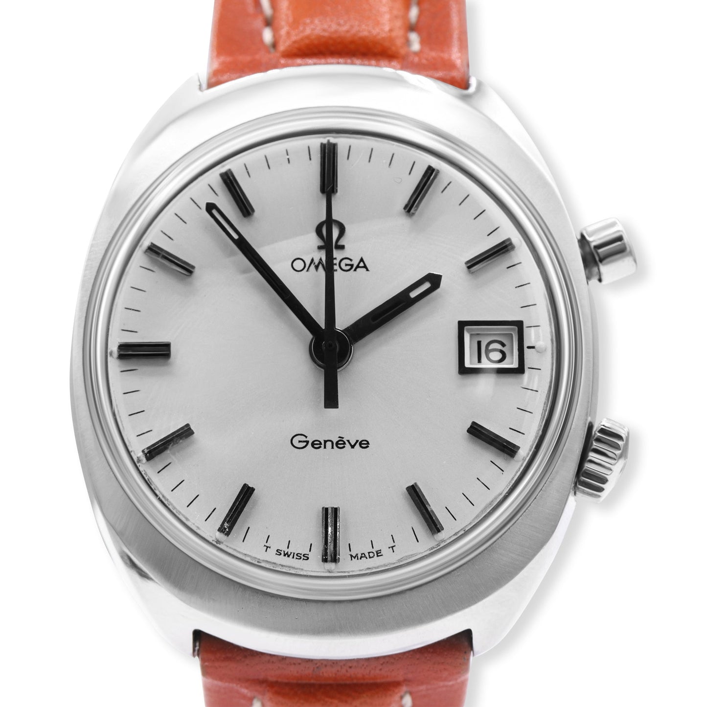 DRAFT Light Leather Band Silver Dial 22919