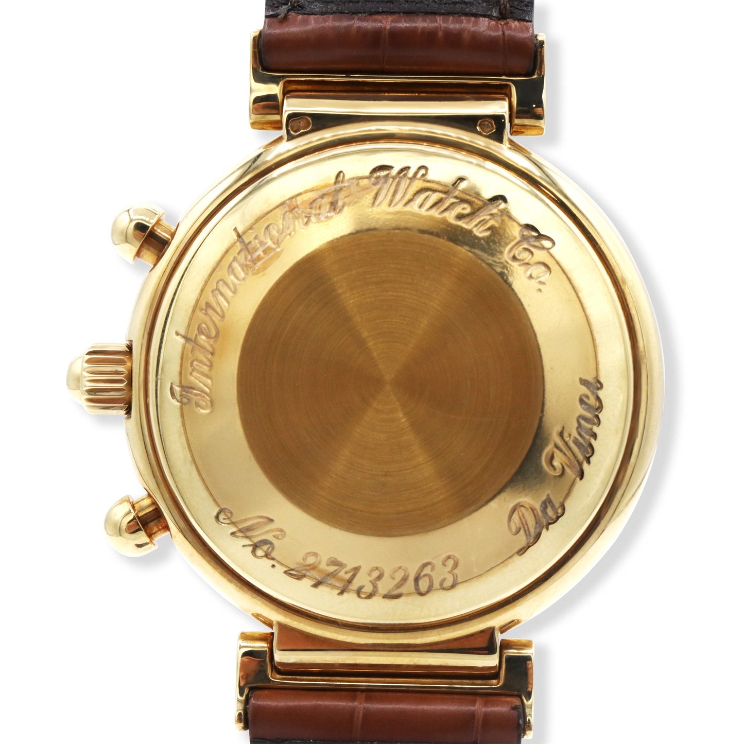 DA VINCI 18K YELLOW GOLD PERPETUAL CALENDAR WHITE DIAL