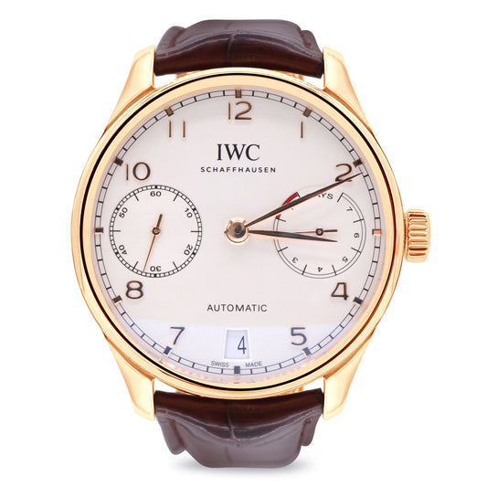 PORTUGUESE SCHAFFHAUSEN 18K ROSE GOLD