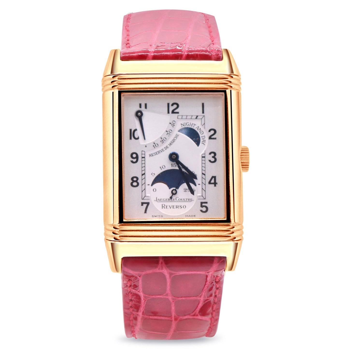 REVERSO NIGHT & DAY, 18K Rose Gold