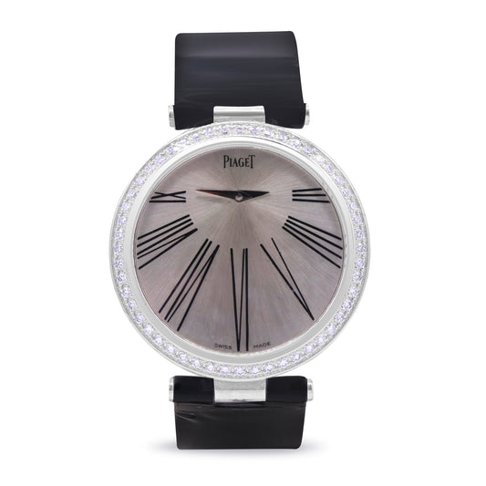 LIMELIGHT, WHITE GOLD WITH DIAMOND BEZEL