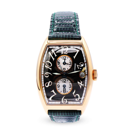 MASTER BANKER 18K YELLOW GOLD, BLACK DAL