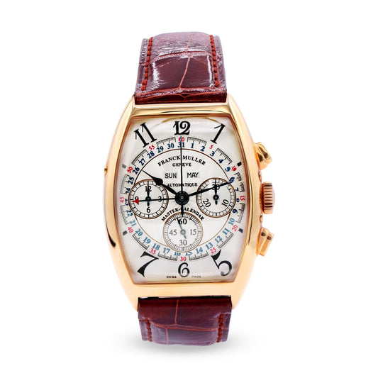 MASTER CALENDAR MAGNUM 18K YELLOW GOLD, SILVER DIAL