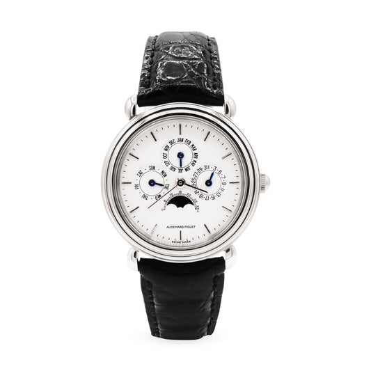 PLATINUM LIMITED EDITION PERPETUAL CALENDAR WRISTWATCH MOON PHASE