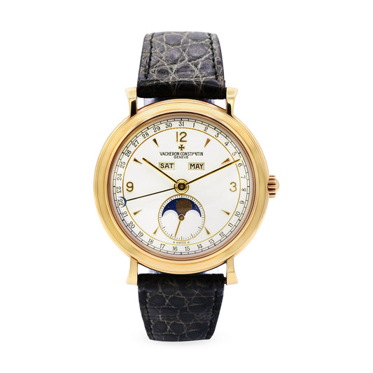 HISTORIQUES 18K WG, SILVER DIAL, D.