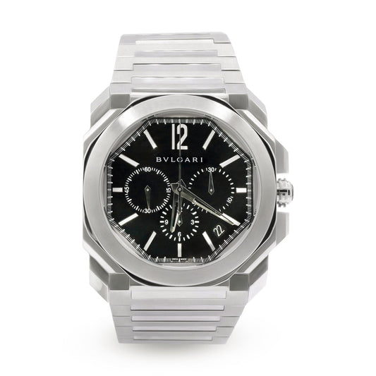 OCTO CHRONOGRAPH, BLACK DIAL